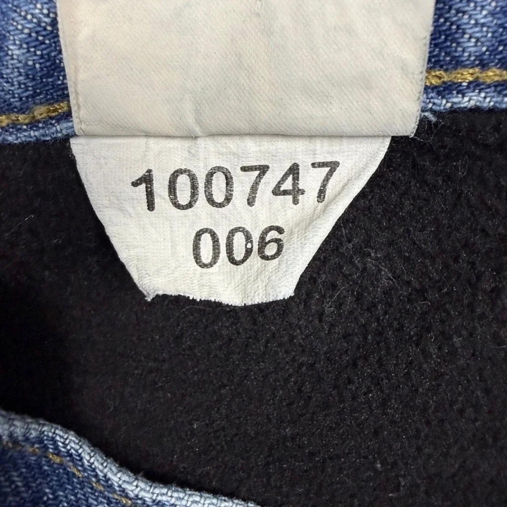 Carhartt Boys Fleece Lined Relaxed Fit Jeans Blue Denim Size 12 Regular YYB155